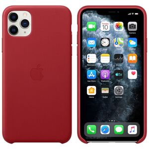 Apple Leather Case for Apple iPhone 11 Pro Max Red MX0F2ZM/A (EU Blister) 288963 190199287686