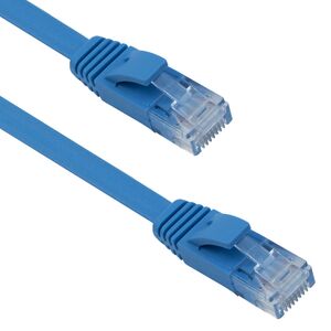 Καλώδιο Δικτύου CAT6, 5m, DeTech, Πλακέ - 18132