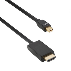 Καλώδιο DeTech Mini DP σε HDMI 14+1 cooper, 5m, Μαύρο - 18281