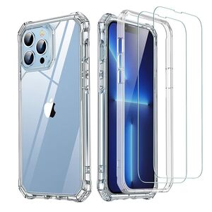 ESR Husa pentru iPhone 13 Pro + 2x Folie - ESR Air Armor 360 - Clear 4894240149638 έως 12 άτοκες Δόσεις