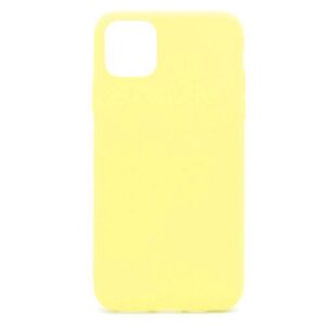 Θήκη Soft TPU inos Apple iPhone 11 Pro S-Cover Κίτρινο 5205598134549 5205598134549 έως και 12 άτοκες δόσεις