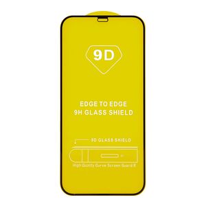 Tempered glass 9D for iPhone 15 Pro 6,1&quot; black frame