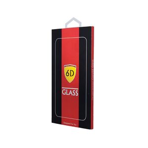 Tempered glass 6D for Xiaomi Redmi 10C / 12C / Poco C40 black frame