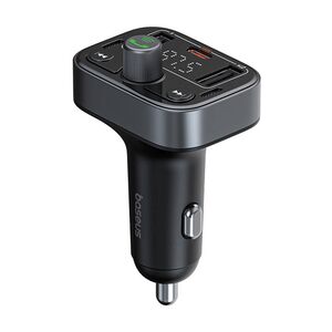 FM Transmitter Baseus Pro S-09, Black – 40499 έως 12 άτοκες Δόσεις