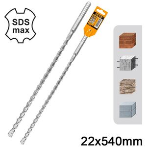 Ingco Τρυπάνι sds max 22x540mm Dbh1242205 6925582111736 έως 12 Άτοκες Δόσεις