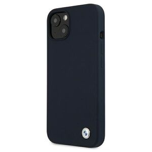 Etui BMW BMHCP13SSILNA iPhone 13 mini 5,4" granatowy/navy hardcase Silicone Signature