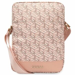 Guess Bag GUTB10HGCFSEP 10" pink/pink GCube Stripe Tablet Bag