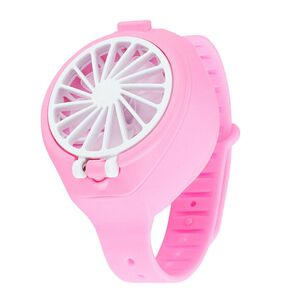 Portable Mini Watch Fan USB for Children pink 5904161101512