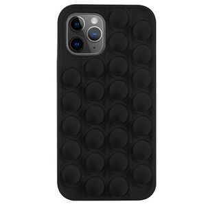 Case IPHONE 11 PRO MAX Flexible Push Bubble Case black 5904161105879