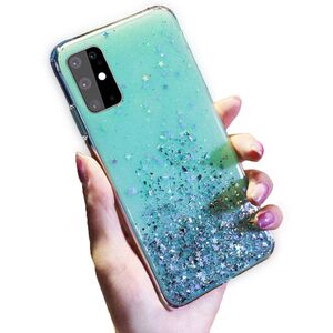 Case SAMSUNG GALAXY A03S Sequins Glue Glitter Case mint 5904161121855