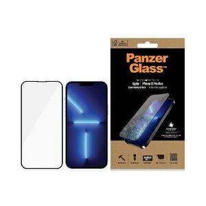 Tempered Glass 5D IPHONE 13 PRO MAX PanzerGlass E2E Microfracture Case Friendly AntiBacterial (o2746) black 5711724827464