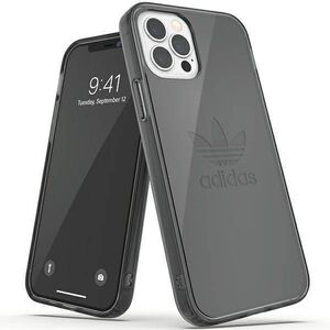 Original Case IPHONE 12 / 12 PRO Adidas OR Protective (42385) smokey black transparent 8718846084390