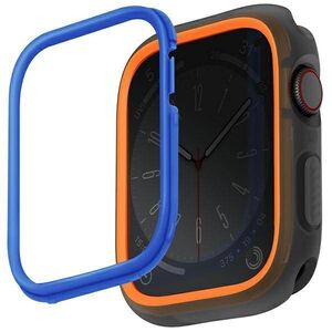 Case APPLE WATCH 4 / 5 / 6 / 7 / 8 / SE (42 / 44 / 45 MM) UNIQ Moduo orange - blue 8886463684429