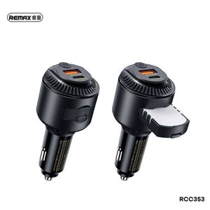 Car Charger 60W QC USB + PD USB-C Remax Yatoy Series RCC353 black 6954851233770