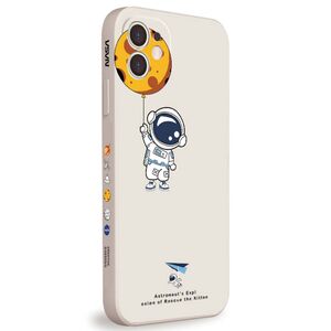 Case IPHONE 14 Astronaut NASA creamy 5904161140474