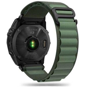 Strap for GARMIN FENIX 3 / 5X / 3HR / 5X PLUS / 6X / 6X PRO / 7X Tech-Protect Nylon Pro green 9319456607765