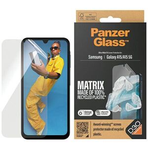 Tempered Glass GALAXY A15 4G / 5G PanzerGlass Ultra-Wide Fit Screen Protection Clear 5711724073595