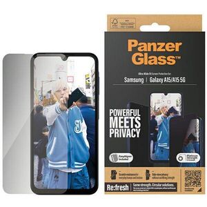 Tempered Glass GALAXY A15 4G / 5G PanzerGlass Ultra-Wide Fit Privacy Screen Protection Easy Aligner Included (P7349) 5711724173493