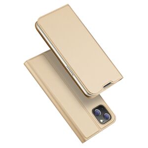 Dux Ducis Skin Pro Holster Flip Cover for iPhone 14 Plus gold