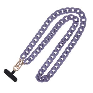 Phone chain long matte purple 5907457744578