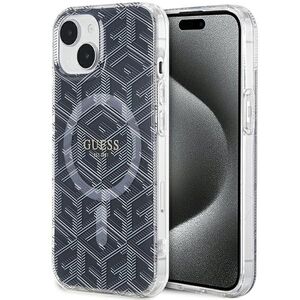 Guess IML GCube MagSafe case for iPhone 15 / 14 / 13 - black