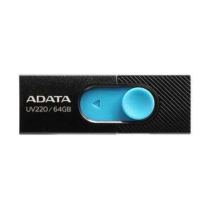 Adata 64GB Memory Stick - Adata UV220 (AUV220-64G-RBKBL) - Black 4713218462763 έως 12 άτοκες Δόσεις