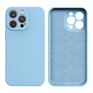 Silicone case for Samsung Galaxy A14 5G / Galaxy A14 silicone cover light blue