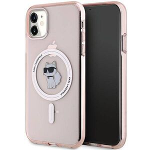 Original Case IPHONE 11 / XR Karl Lagerfeld Hardcase IML Choupette MagSafe (KLHMN61HFCCNOP) pink 3666339162436