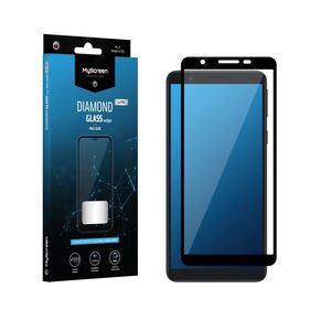 MyScreen Diamond Glass Lite edge - Samsung A726 Galaxy A72 5G (2020) teljes képernyős kijelzővédő üvegfólia fekete (9H) 5901924996149