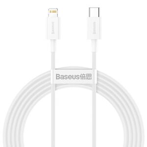 Baseus Superior Series Cable USB-C to Lightning, 20W, PD, 2m (white) 6953156205369