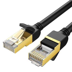 UGREEN NW107 Ethernet RJ45 Round network cable, Cat.7, STP, 2m (Black) 6957303882694