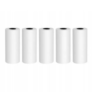 Set of paper rolls for mini thermal printer cat HURC9 - 5 pcs.