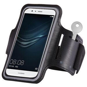 Universal Running Armband for 6" Smartphones black