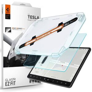 Tempered Glass Spigen Glas.tr "Ez Fit" to tesla model y / 3 8809710750210