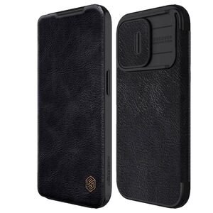 Case APPLE IPHONE 15 PRO Nillkin Qin Pro Leather black 6902048265202