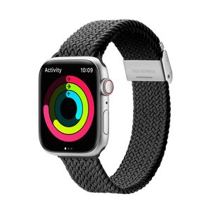 Dux Ducis Strap (Mixture II Version) strap Apple Watch Ultra, SE, 9, 8, 7, 6, 5, 4, 3, 2, 1 (49, 45, 44, 42 mm) braided band bracelet black