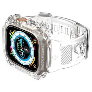 Spigen RUGGED ARMOR "PRO" Apple Watch ULTRA (49MM) CRYSTAL CLEAR