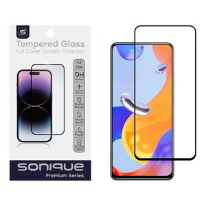 Hardy Glass Sonique Premium Series HD Full Cover 9H Xiaomi Redmi Note 11 Pro 4G/5G / Redmi Note 12 Pro 4G Μαύρο 5210312027045