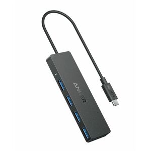 Anker Docking Station, 5Gbps, 20cm, Type-C la 4x USB - Anker (A8309G11) - Black 0194644177737 έως 12 άτοκες Δόσεις