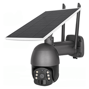 Smart security camera No brand PST-SQG-2-4G 3.0Mp, PTZ, 4G, Solar panel, Outdoor, Tuya Smart, Black - 91045 έως 12 άτοκες Δόσεις