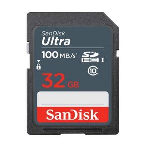 SanDisk memory card 32GB SDHC Ultra 100 MB/s 6196591852750