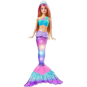 Doll Barbie Barbie Dreamtopia - Mermaid Shining Lights (HDJ36) 194735024353