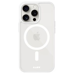 LAUT Huex Protect case with MagSafe for iPhone 15 Pro Max - white