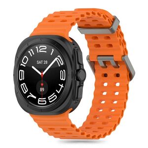 Strap for SAMSUNG GALAXY WATCH ULTRA (47MM) Tech-Protect IconBand Pro orange 5906302312290