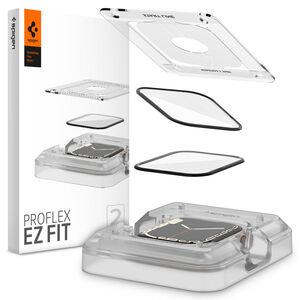 Spigen Spigen - ProFlex EZ Fit (2 pack) - Apple Watch 7 / 8 / 9 (41mm) - Black 8809811856576 έως 12 άτοκες Δόσεις