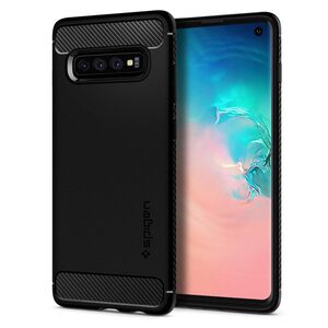 Spigen Spigen - Rugged Armor - Samsung Galaxy S10 - Black 8809640252273 έως 12 άτοκες Δόσεις