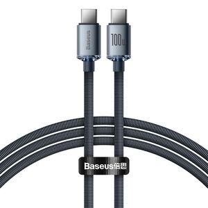 Baseus CAJY000601 USB-C - USB-C PD cable 100W 5A 480Mb/s 1.2m - black