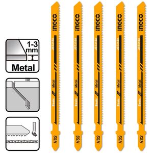 Ingco Πριονόλαμες Σέγας Μετάλλου 130mm Jbt318a 6925582118827 έως 12 Άτοκες Δόσεις