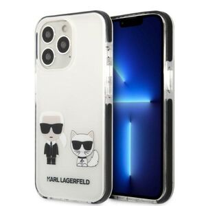 Karl Lagerfeld KLHCP13XTPEKCW iPhone 13 Pro Max 6.7&quot; hardcase white/white Karl&amp;Choupette