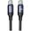 USAMS Usams - Data Cable U71 (US-SJ526) - Type-C to Type-C 100W, PD, Fast Charge, 3m - Black 6958444973357 έως 12 άτοκες Δόσεις